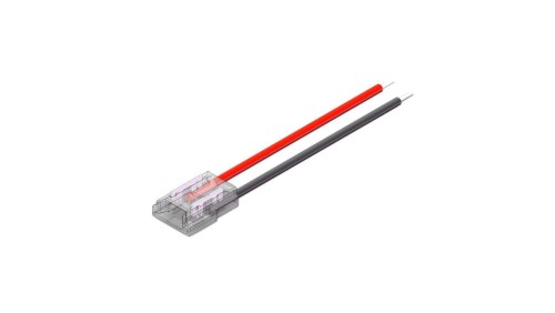 Złącze do taśmy LED - MC - MONO 8mm - SMD/COB - jednostronne z przewodem - ED00033891