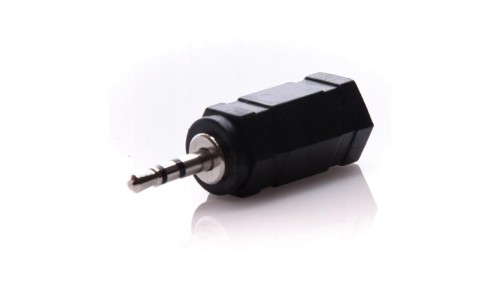 Redukcja wt.Jack 2,5/gn.Jack 3,5 stereo