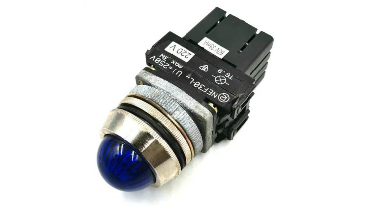 NEF 30 LE/240V niebieska lampka