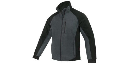 POLAR BHP Bluza robocza polarowa BARDZO CIEPŁA 400G GREY Szara Rozmiar L