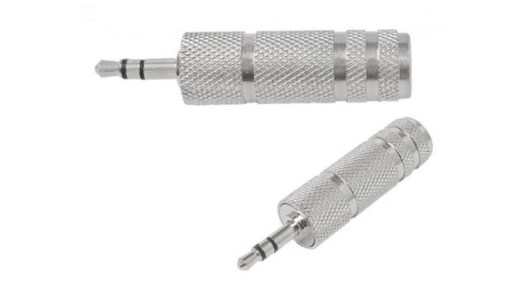 Redukcja wt.Jack 3,5/gn.RCA mono metal