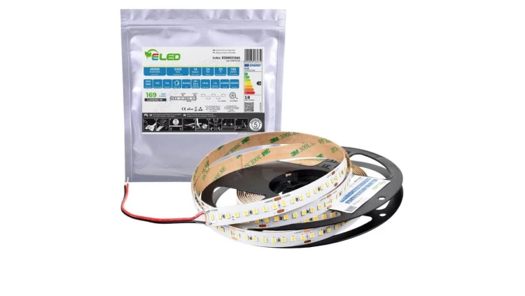 Taśma LED 2835 800 SMD 24V 18W 169lm/W neutralna 4000K IP20 - ED00031548 /odcinki po 5 m/
