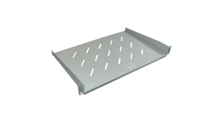Półka stała 19cali 1U głębokość 300mm V RAL7035