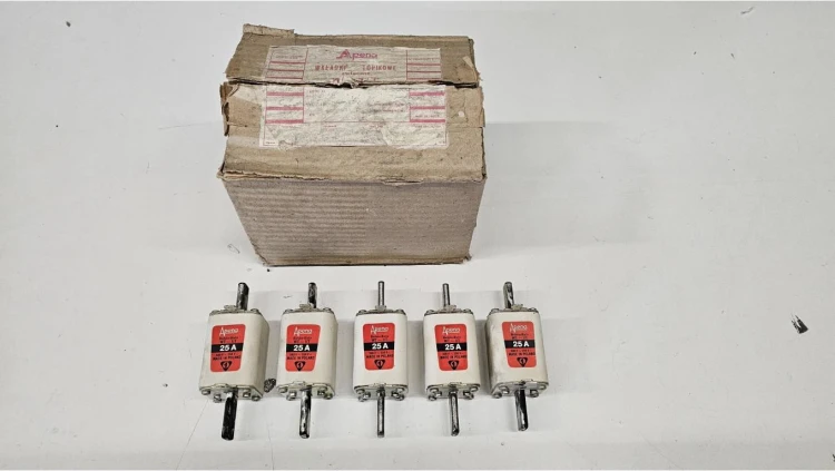 Wkładka topikowa zwłoczna NH1 WT-1 25A 500V AC gG 0041113239 APENA