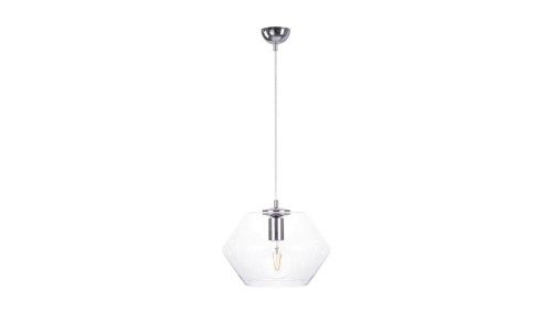 Lampa wisząca nowoczesna 1xE27 EVE SILVER