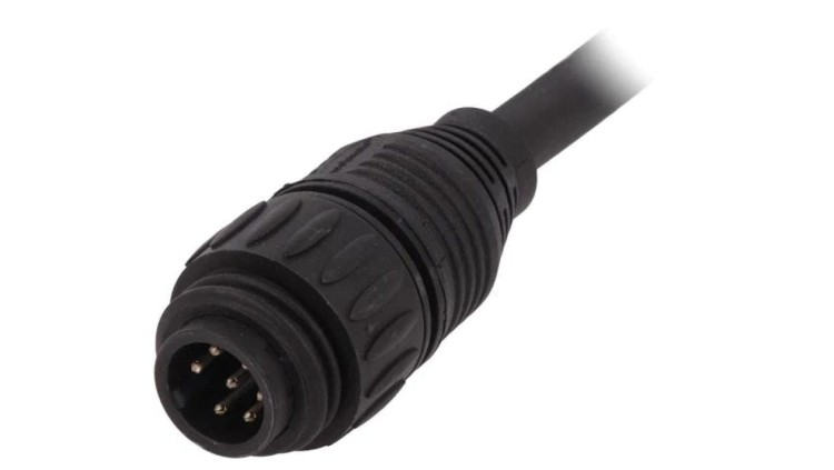 CA0161A02605012 Złącze okrągłe wtyk 7PIN męski przewody ECOMATE (C016)