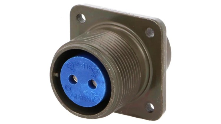 97-3102A-16-11S Złącze okrągłe rozmiar 16 97 stop aluminium
