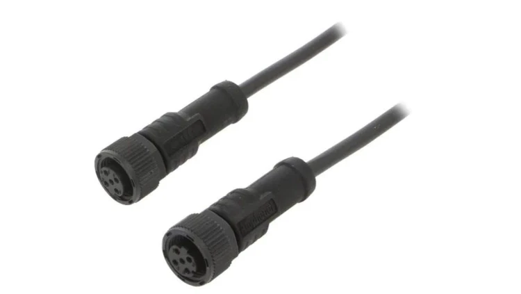 MSDP04FLSDPFLSB001 Kabel do czujników/automatyki 4PIN M12-M12 kod D-Ethernet
