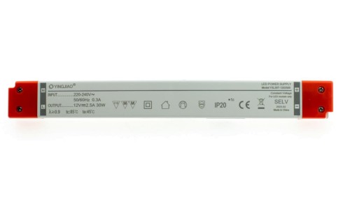 Zasilacz stałonapięciowy LED YSL30T 12V 2,5A 30W YSL30T-1202500
