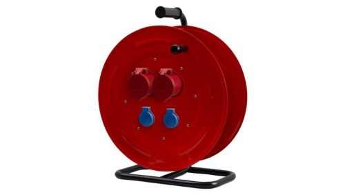 Rozgałęźnik na bębnie metalowym MAKARA-460 16A 5p, 32A 5p, 2x230V IP44