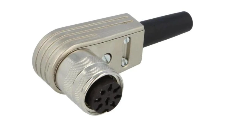 C091-T3505-005 Złącze M16 wtyk żeński lutowanie na przewód 8PIN 5A 100V