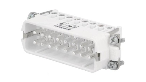 C146-10A0160044 Złącze HDC wkładka stykowa męski C146 16PIN 16+PE 14A 250V