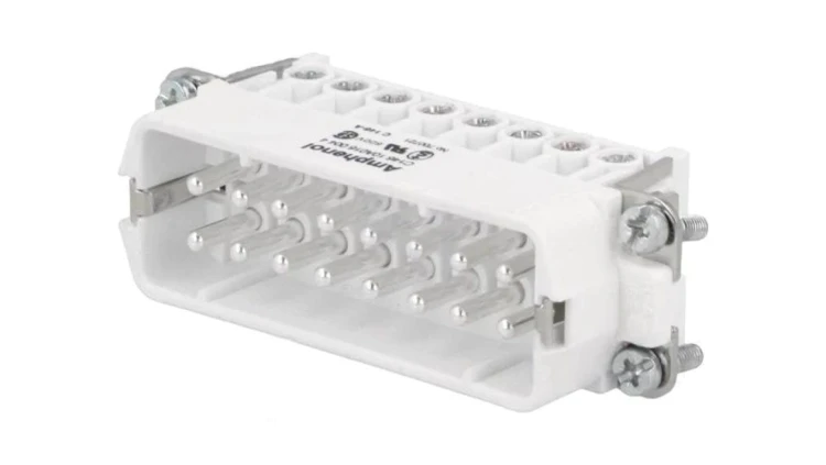 C146-10A0160044 Złącze HDC wkładka stykowa męski C146 16PIN 16+PE 14A 250V