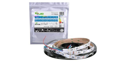 Taśma LED RGBW 300 SMD 4w1 24V 19W + zimna 6500K IP20 - ED00031574 /odcinki po 5 m/