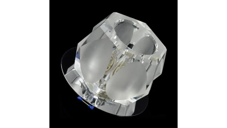 Downlight LED kryształ 40 1*3W biały zimny