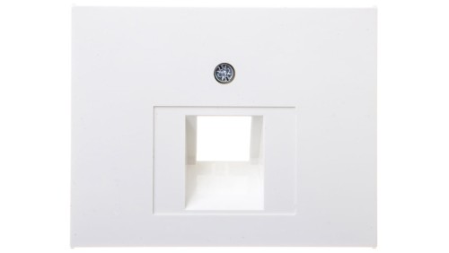 K.1 Element centralny do gniazda UAE RJ11 RJ12 RJ45 kat.3, 5e, 6 45st śnieżnobiały 14077009