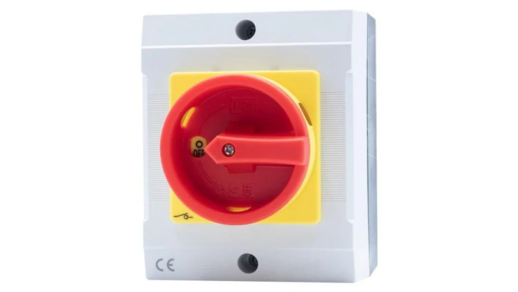 Wyłącznik WS-25 0/1 25A 3P IP65 w obudowie