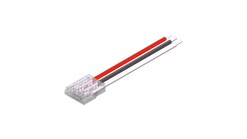 Złącze do taśmy LED - MC - CCT 10mm - SMD - jednostronne z przewodem - ED00033894