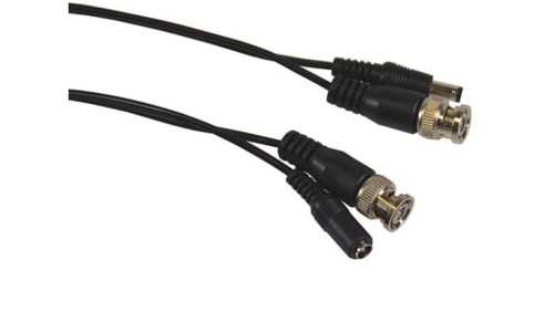 Kabel BNC(wtyk-wtyk)+DC 2,1/5,5(wtyk-gniazdo) 50m