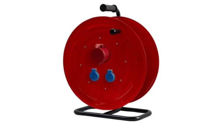 Rozgałęźnik na bębnie metalowym MAKARA-460 32A 5p, 2x230V IP44