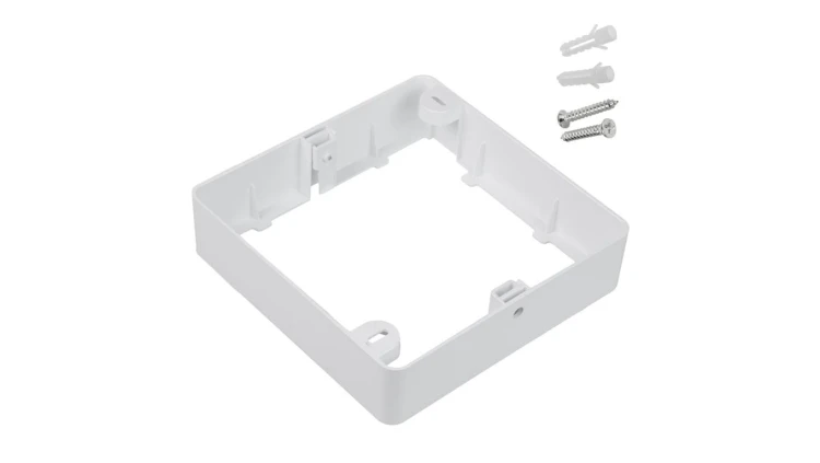 Adapter natynkowy Maclean, do panelu LED 18W , kwadratowy, 170*170*38mm, MCE379 S