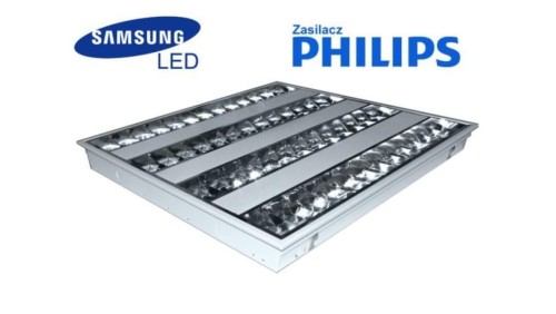 Oprawa raster led Adames 40W CW 595*595 Samsung