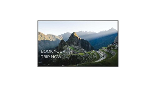Monitor LED 55” Full HD w obudowie Open Frame, o wyżej jasności, do pracy 24/7, orientacja pion/poziom PO-5502