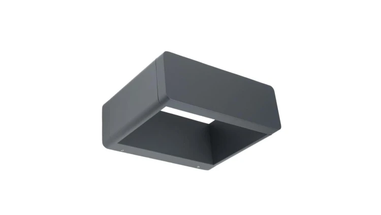 Kinkiet zewnętrzny Form B FLS-K100, IP65, LED 9W, ciemny popiel, 4000K, 0438621
