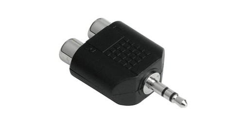 Redukcja wt.Jack 3,5/2gn.RCA stereo