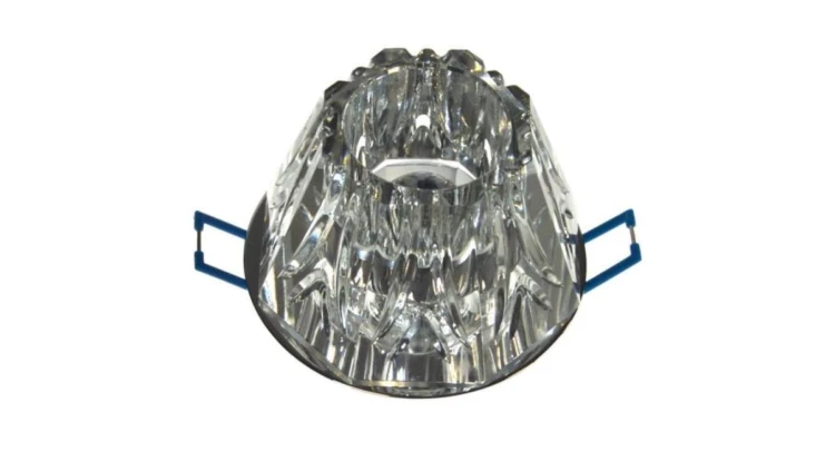 Downlight LED kryształ 3 1*3W biały zimny