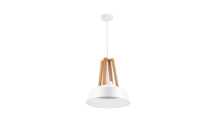 Lampa wisząca loftowa 1xE27 TRIX WHITE II