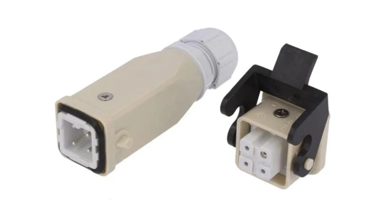C146-10E0039224 Złącze HDC męski + żeński C146 4PIN 3+PE rozmiar A3 M20