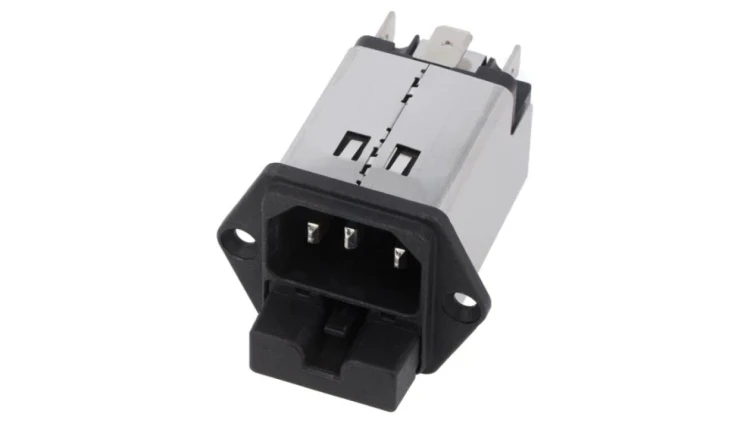 5220.0223.3Złącze zasilające AC gniazdo męskie 2A 250VAC IEC 60320 5220