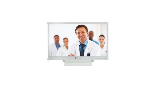 Monitor medyczny/stomatologiczny LED 22” Full HD w metalowej obudowie, ze hartowanym szkłem optycznym MX-22