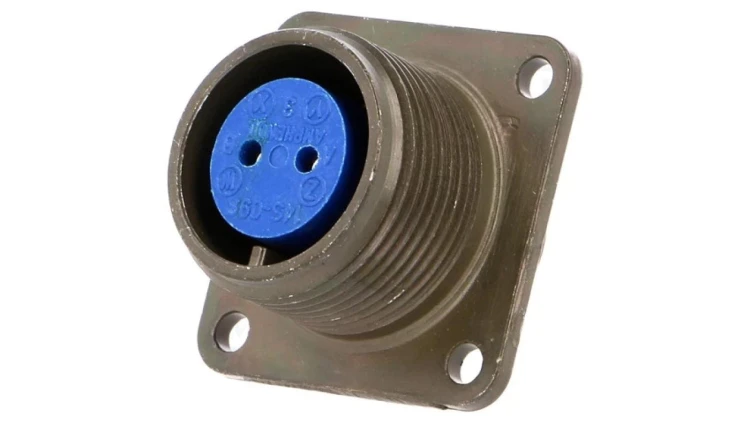 97-3102A-14S-9S Złącze okrągłe PIN 2 rozmiar 14S 97 stop aluminium