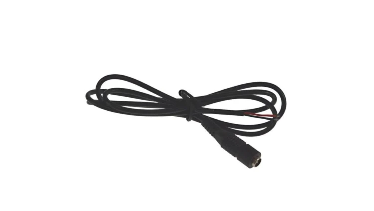 Gniazdo DC 2,1/5,5 na kablu 100cm proste OP/10SZT