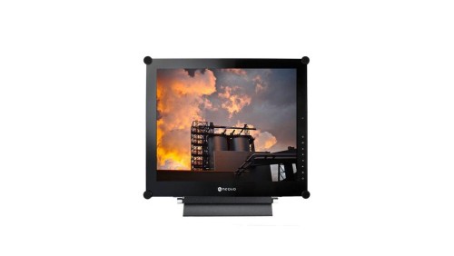 Monitor LED 19” w metalowej obudowie, z hartowanym szkłem optycznym, do pracy 24/7 CCTV SX-19G