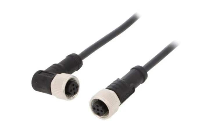 M12B05FL12BFRSB001 Kabel do czujników/automatyki 5PIN M12-M12 kod B-Profibus