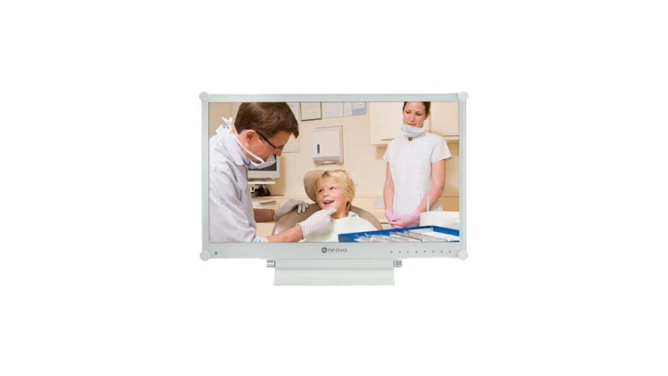 Monitor medyczny LED 22” Full HD z hartowanym szkłem optycznym, podświetlenie klisz RTG, do pracy 24/7 DR-22G