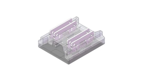 Złącze do taśmy LED - MC - CCT/RGB 10mm - COB - dwustronne - ED00033886