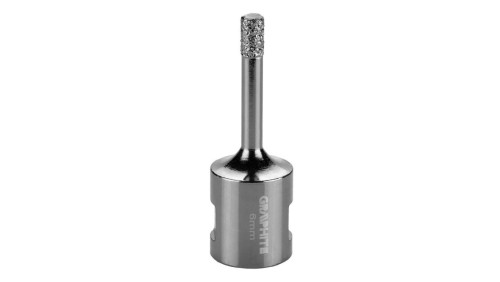Otwornica Diamentowa Koronka 6mm z gwintem M14 do gresu, kamienia, płytek, ceramiki itp. GRAPHITE 55H300
