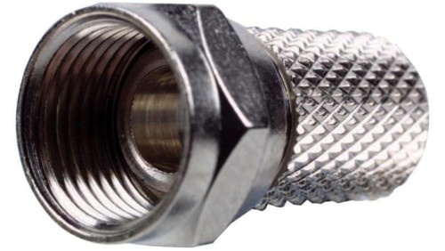 Wtyk F nakręcany na RG-6 7,2mm/20mm /opak=100szt/
