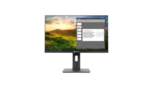 Monitor LED 24 Full HD do pracy 18/7 z regulacją pracy pion/poziom/nachylenie, wejścia Displayport, HDMI, VGA LH-2402