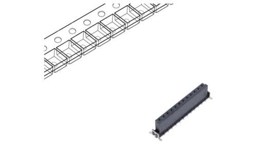 15620122601333 Złącze: płytka-płytka żeńskie, P12 har-flex Power SMT