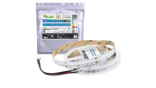 Taśma LED COB RGBW 896 chips 24V 16W + ciepła 3000K CRI90+ IP54 - ED00031523 /odcinki po 5 m/