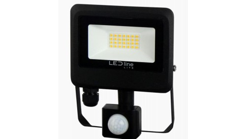 Projektor Naświetlacz Halogen LED line PHOTON 20W 4000K 2000lm z czujnikiem IP65 3 lata gwar.