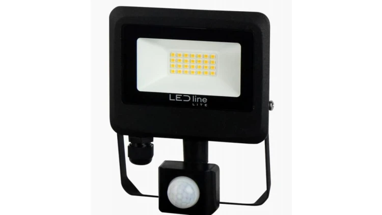 Projektor Naświetlacz Halogen LED line PHOTON 20W 4000K 2000lm z czujnikiem IP65 3 lata gwar.