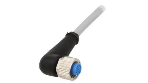 YG2A15-050VB5XLEAX Przewód przyłączeniowy M12 PIN: 5 kątowe 5m wtyk 125VAC 4A