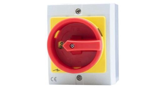 Wyłącznik WS-20 0/1 20A 3P IP65 w obudowie