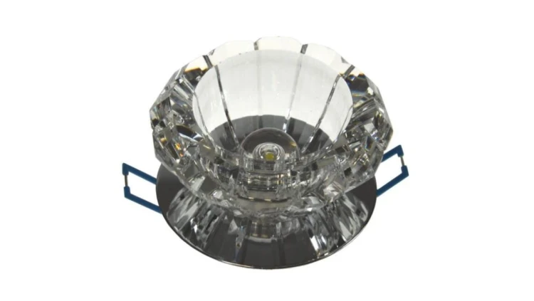 Downlight LED kryształ 5 1*3W biały zimny